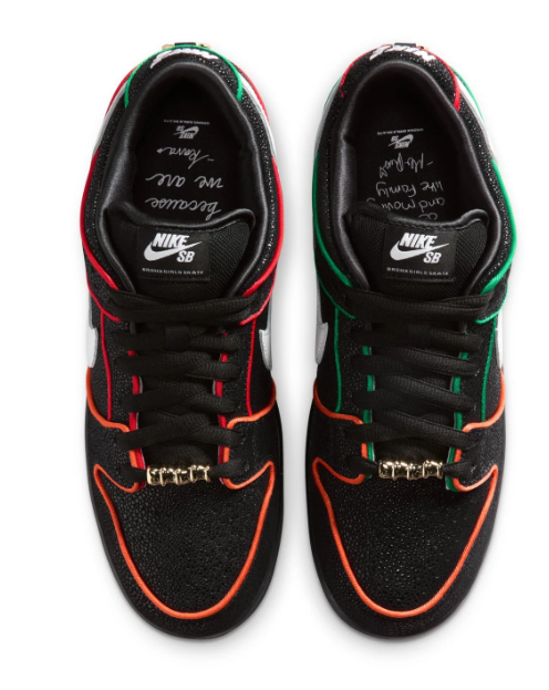 Nike SB Dunk Low Pro QS 'Black/White/Challenge Red' 304292-614