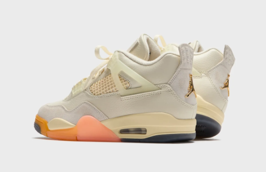 Jordan WMNS Air Jordan 4 Retro 'Coconut Milk / Bright Mango' Women's Sneaker