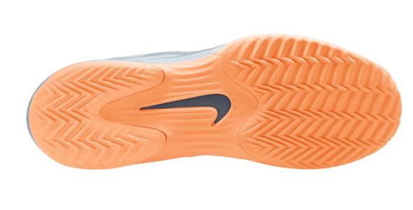 Nike Vapor 12 Clay Court Tennis Shoe 'Ashen Slate / Obsidian / Lt Armory Blue'