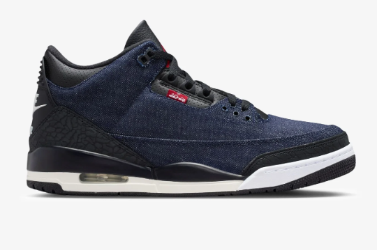 Jordan x Levi’s® AJ 3 Retro ‘Indigo/Gym Red’