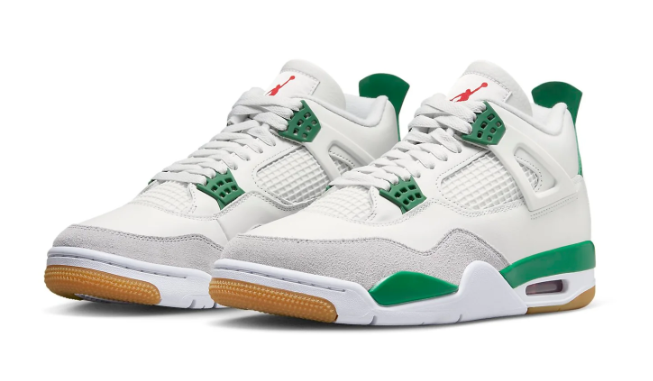 Air Jordan 4 Retro SB ‘Pine Green’ DR5415-103