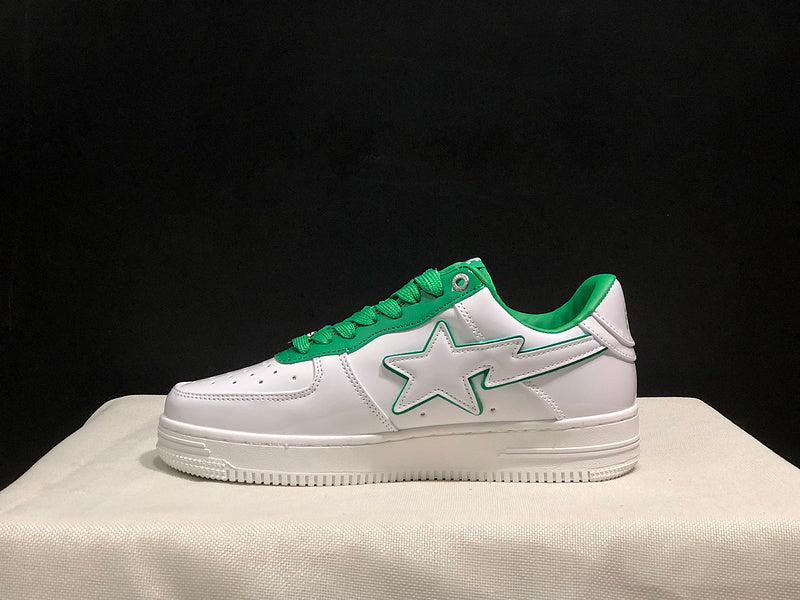 BAPE STA Low 'White/Green'