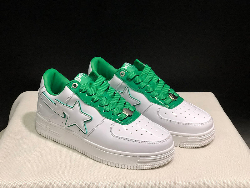 BAPE STA Low 'White/Green'