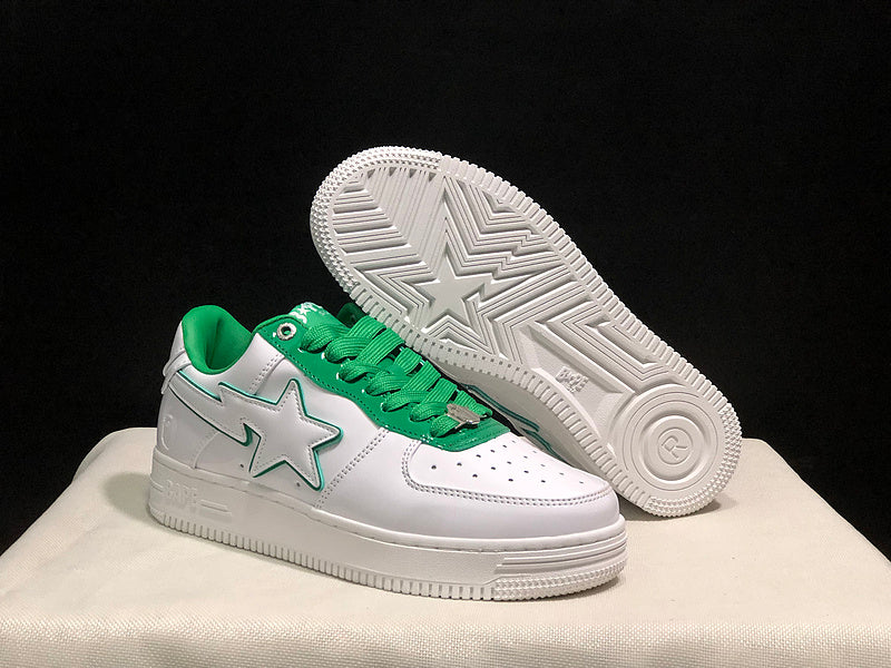 BAPE STA Low 'White/Green'