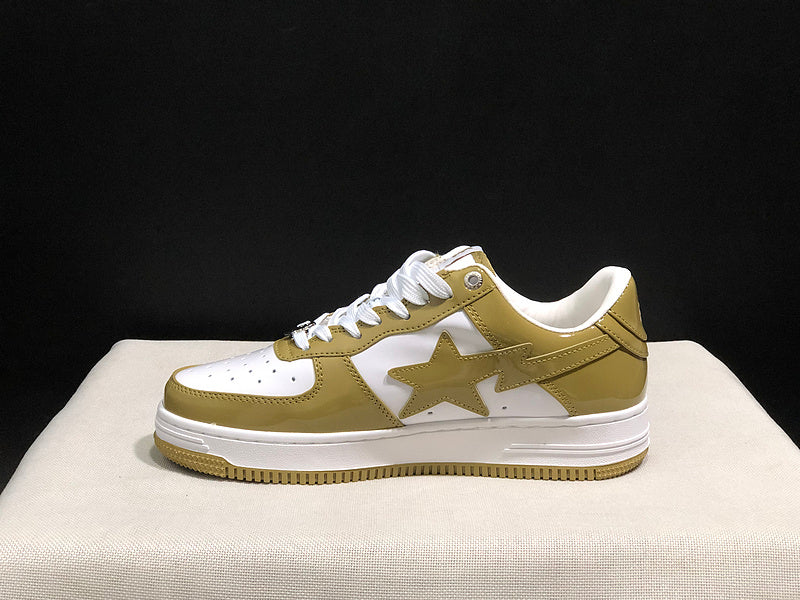 BAPE STA Low 'Gold/White'