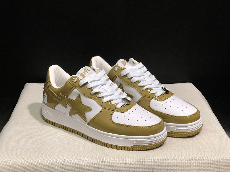 BAPE STA Low 'Gold/White'