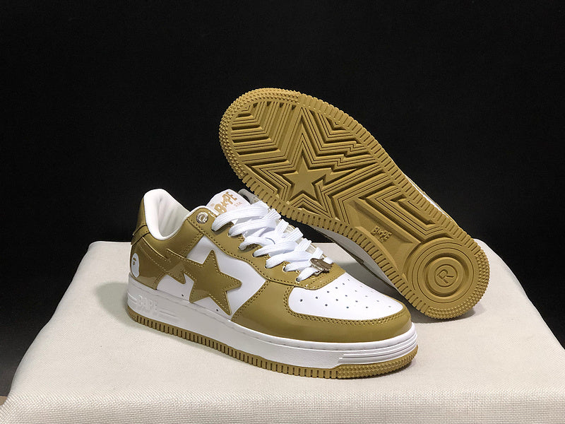 BAPE STA Low 'Gold/White'
