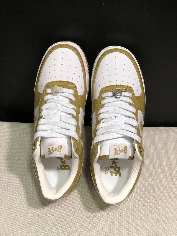 BAPE STA Low 'Gold/White'