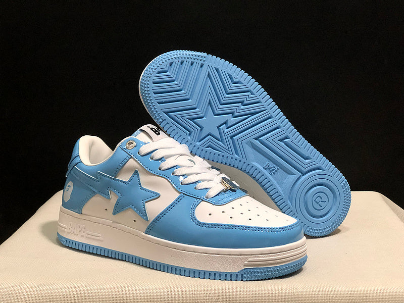 BAPE STA Low 'University Blue/White'