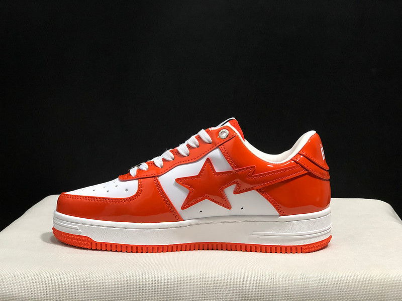 BAPE STA Low 'Orange/White'