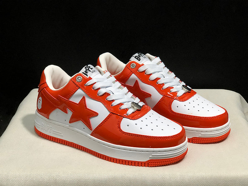 BAPE STA Low 'Orange/White'