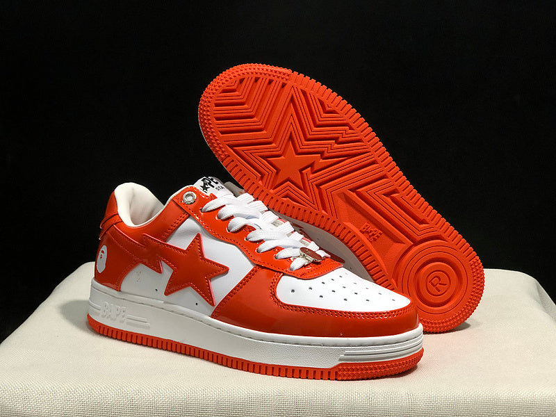 BAPE STA Low 'Orange/White'