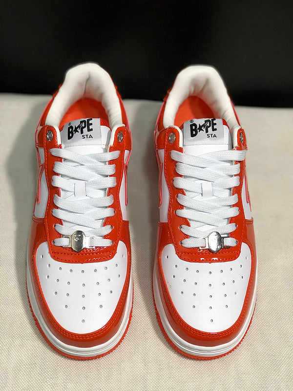 BAPE STA Low 'Orange/White'