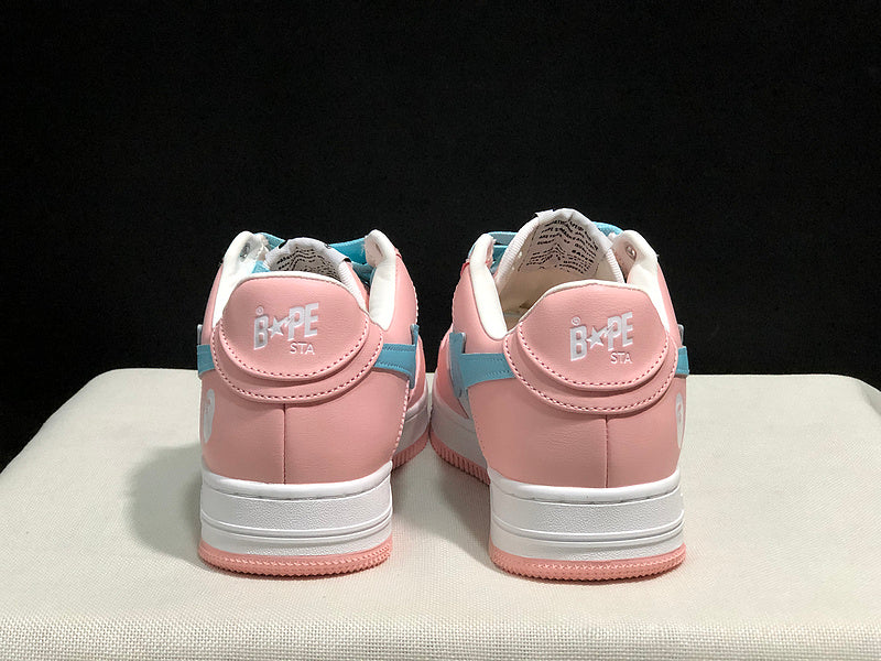 BAPE STA Low 'Pink/Baby Blue'