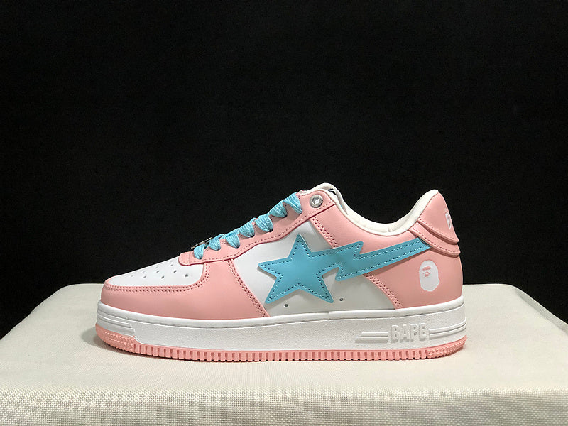 BAPE STA Low 'Pink/Baby Blue'