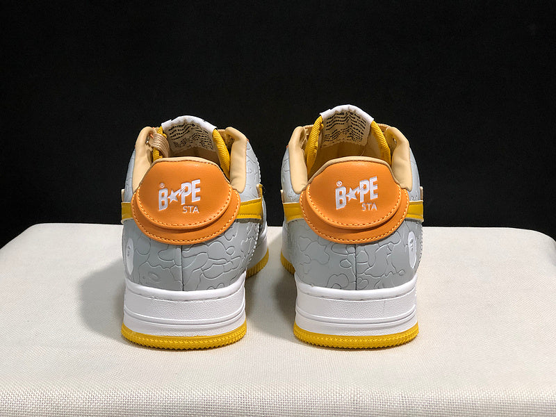 BAPE STA Low 'Yellow/Grey/Orange'