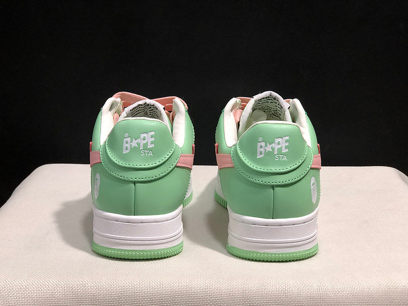 BAPE STA Low 'Mint Green/Pink'