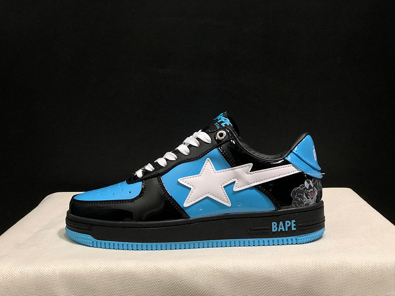 BAPE STA Low 'Black/Blue/White'