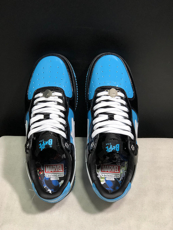 BAPE STA Low 'Black/Blue/White'