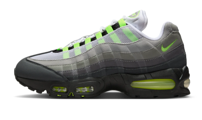 Nike Air Max 95 OG 'Neon' 2026 – Women's Big Bubble Sneaker
