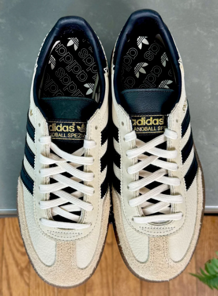Adidas Handball Spezial 'Wonder White Black' Women's Sneakers
