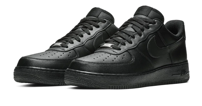 Nike Air Force 1 '07 'Triple Black' – CW2288-001