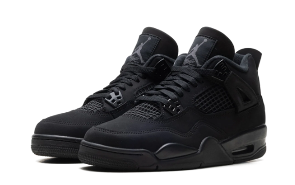 Air Jordan 4 Retro GS ‘Black Cat’ (2025) IB4171-010