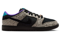 Nike SB Dunk Low x Dashawn Jordan 'Snake Skin' Black Fierce Purple